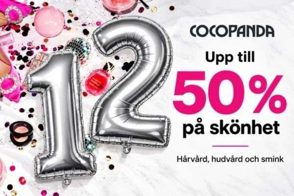 Cocopanda: Upp till 50 % på hårvård, hudvård och smink