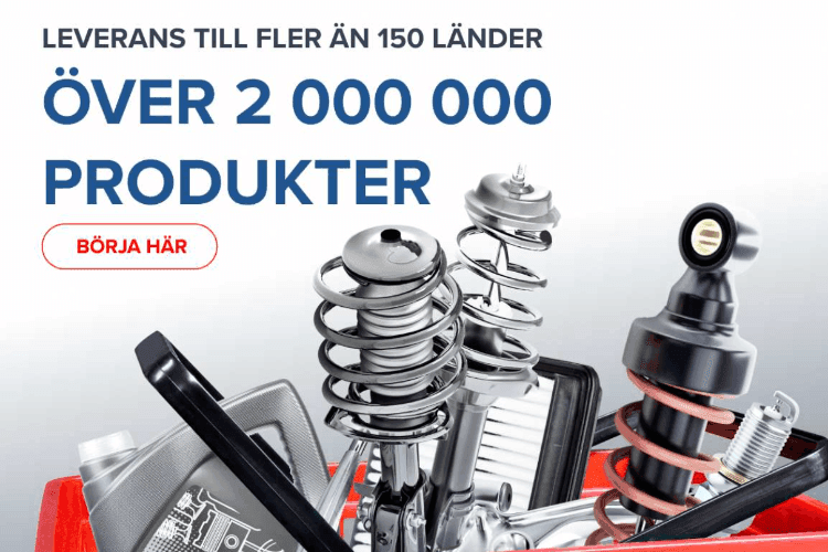 Reservdelar24: Fri frakt vid köp över 1900 kr